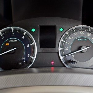 Maruti Suzuki Ertiga ZDi Instrument cluster