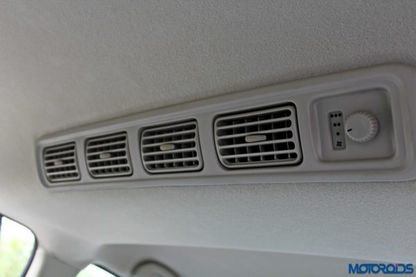 2015 Maruti Suzuki Ertiga ZDi+ Rear AC vent and control dial