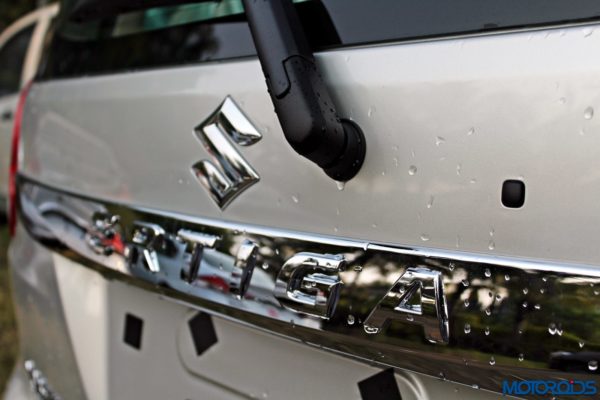 2015 Maruti Suzuki Ertiga ZDi+ Rear chrome applique