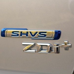 Maruti Suzuki Ertiga ZDi SHVS badge