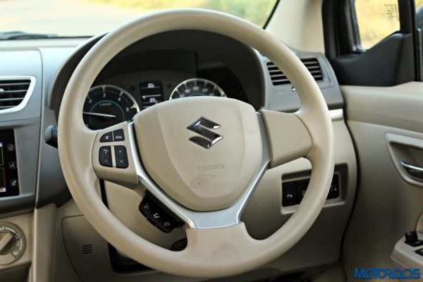 2015 Maruti Suzuki Ertiga ZDi+ Steering wheel