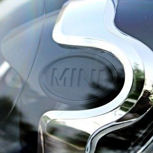 Mini Cooper D  door Headlamp detail