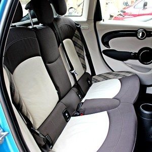 Mini Cooper D  door rear seat