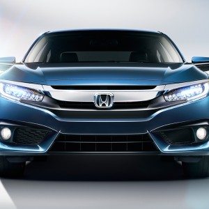 honda civic front view