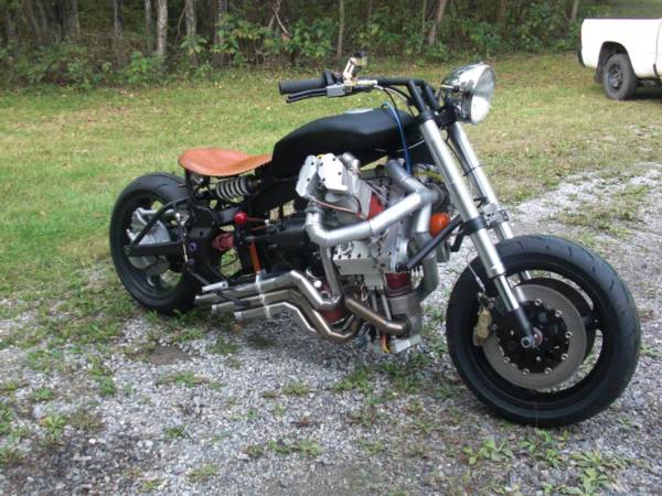 Beastie  radial engine motorcycle