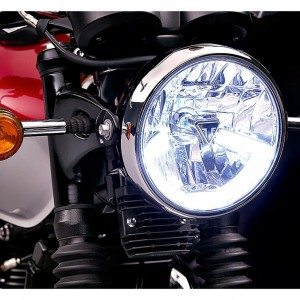 Bonneville T Details Headlight