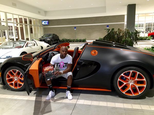 Floyd Mayweather Bugatti Veyron Sport Vitesse