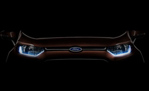 Ford EcoSport facelift teased