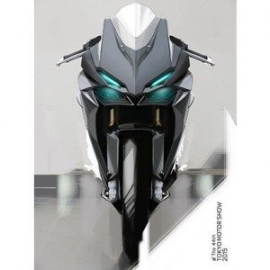 Honda CBRrr concept sketch