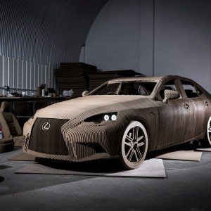 Lexus Origami car