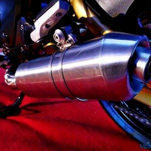 Mahindra Mojo Exhaust Cannister