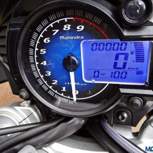 Mahindra Mojo First Ride Review Details Instrument Cluster