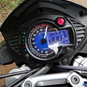 Mahindra Mojo First Ride Review Details Instrument Cluster