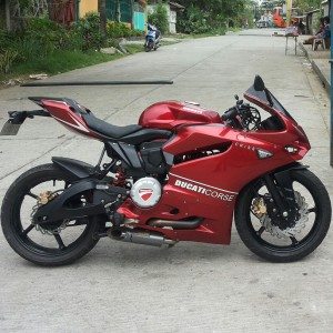 Modified Pulsar Ducati