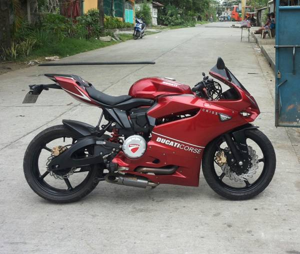 Modified Pulsar Ducati