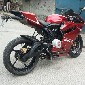 Modified Pulsar Ducati