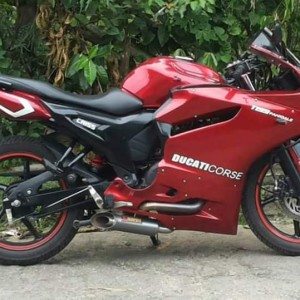 Modified Pulsar Ducati