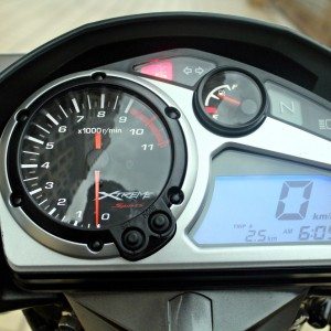 New  Hero Xtreme Sport Review Instrument Cluster