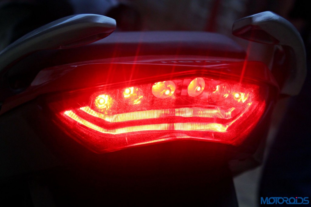 New 2015 Hero Xtreme Sport Review - Tail Light (2)