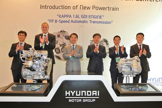 New Hyundai GDI engine and 8-speed transmission