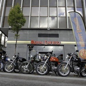 New Royal Enfield Showroom Madrid and Paris