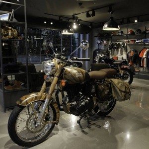 New Royal Enfield Showroom Madrid and Paris