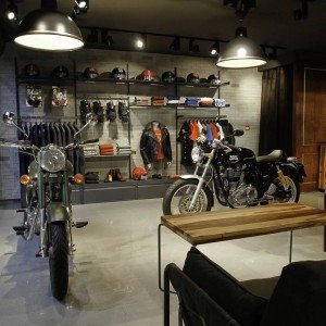 New Royal Enfield Showroom Madrid and Paris