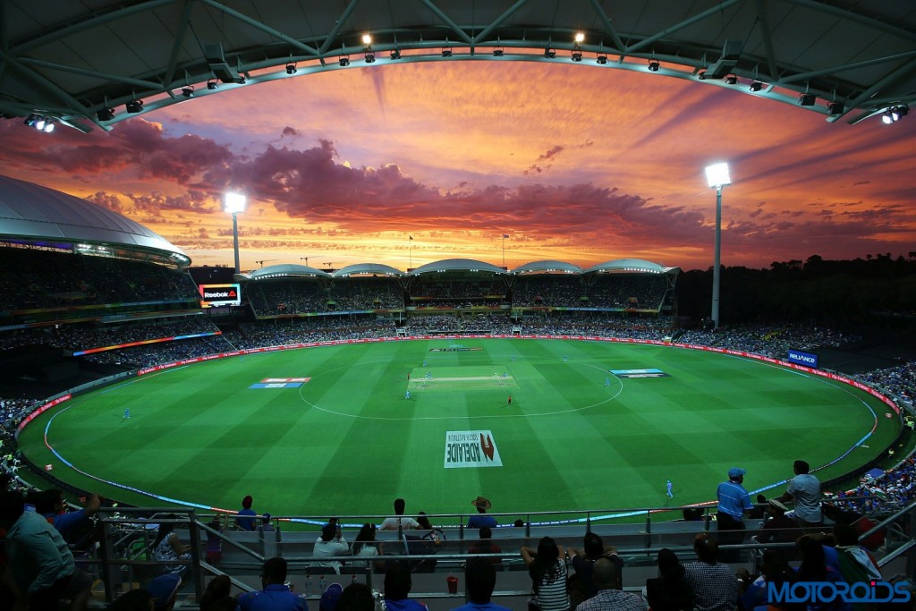ADELAIDE, AUSTRALIA - FEBRUARY 15:  A general view is seen during the 2015 ICC Cricket World Cup match between India and Pakistan at Adelaide Oval on February 15, 2015 in Adelaide, Australia.  (Photo by Michael Dodge-IDI/IDI via Getty Images)