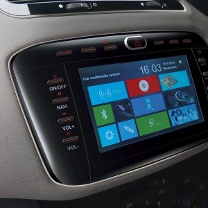 Punto Sportivo Infotainment system