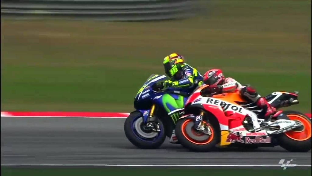 Rossi vs Marquez Sepang Clash 2015 (4)