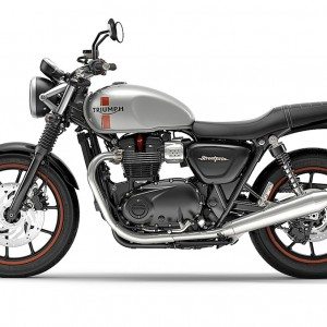 Street Twin Aluminium Silver Left