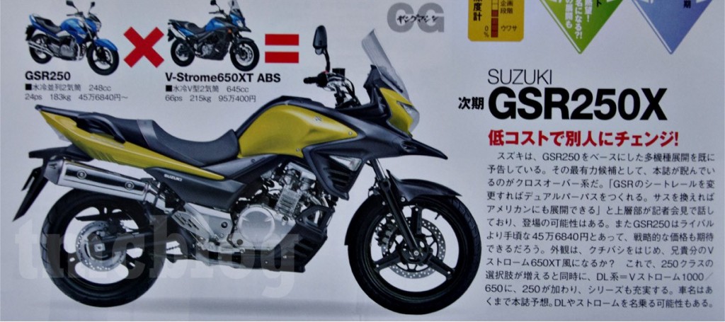 Suzuki GSR250X - V-Strome 250 - Render