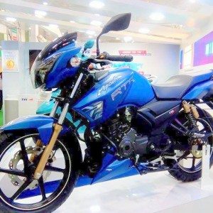 TVS Apache Matte Blue Edition