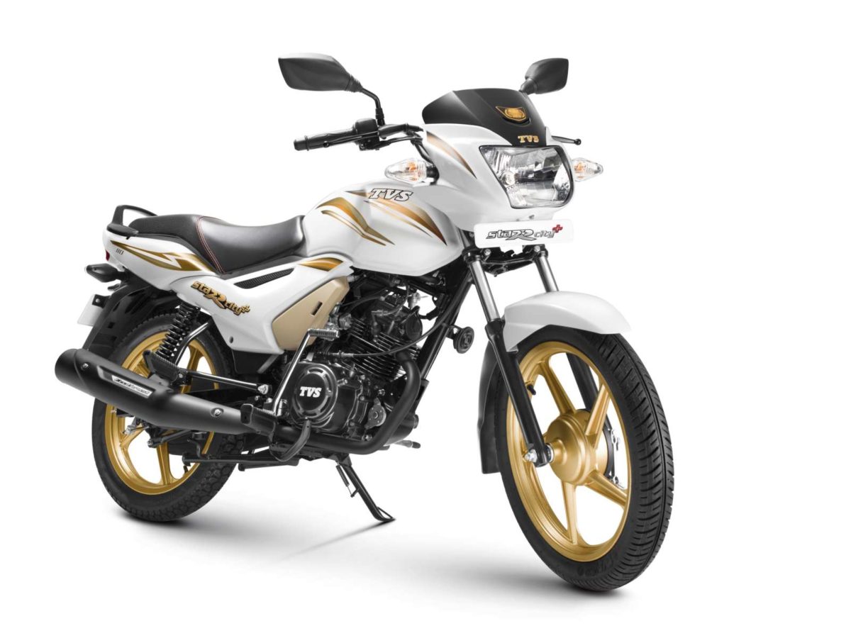 TVS StaR City Special Gold Edition