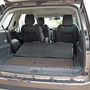 Tata Hexa Boot Space