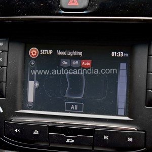 Tata Hexa Infotainment System