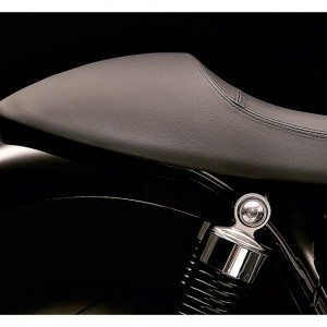 Thruxton Detail Seat stitching