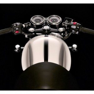 Thruxton Detail Tank Bars Clocks