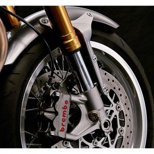 Thruxton R Detail Front Forks Brake