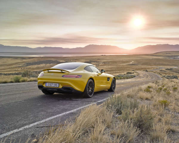 amg gt s rear