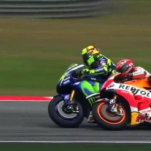 motogp sepang clash