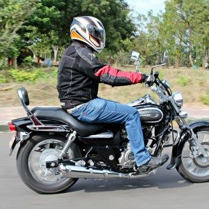 Bajaj Avenger  Cruise Action Shots