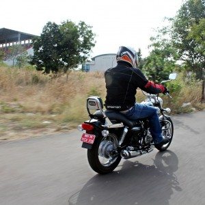 Bajaj Avenger  Cruise Action Shots