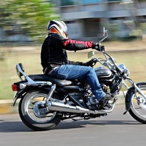 Bajaj Avenger  Cruise Action Shots