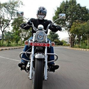 Bajaj Avenger  Cruise Action Shots