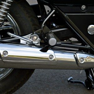 Bajaj Avenger  Cruise Detail Shots Exhaust Pipe