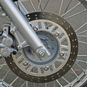 Bajaj Avenger  Cruise Detail Shots Front Brake