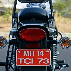 Bajaj Avenger  Cruise Detail Shots Tail Light