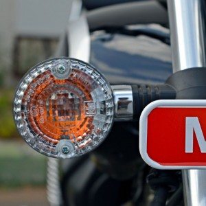 Bajaj Avenger  Cruise Detail Shots Turn Indicators