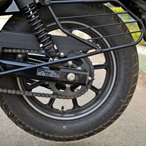 Bajaj Avenger  Street Detail Shots Chain Sprocket and Wheel